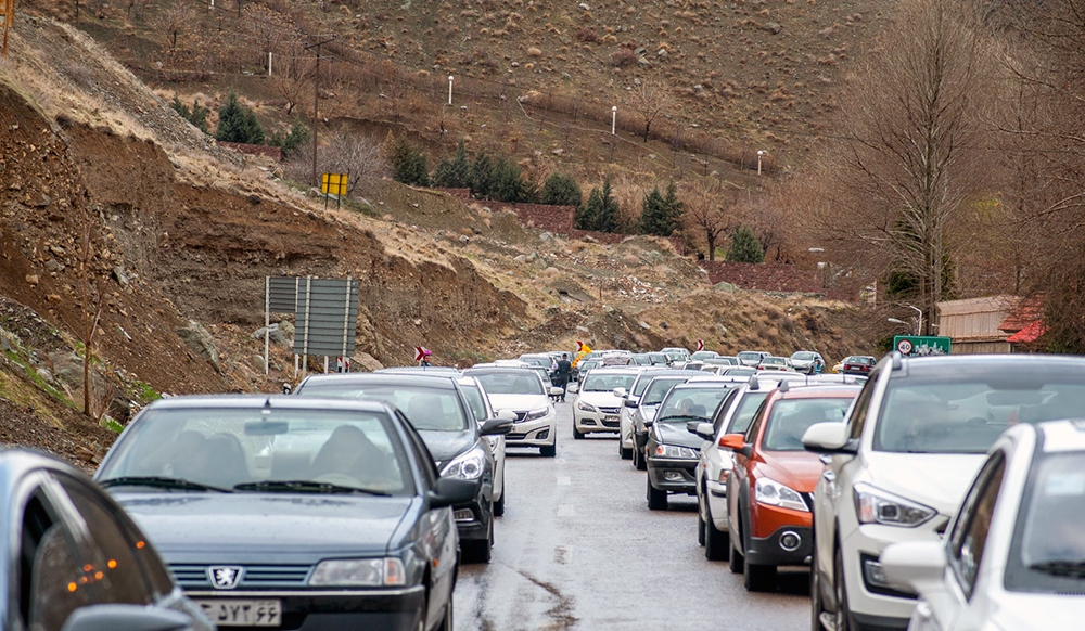 ترافیک نیمه سنگین در ایلام- مهران