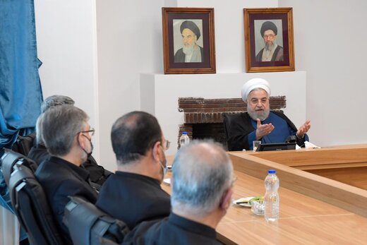 روحانی: اگر می گذاشتند به برجام برگردیم ، دولت را در شرایط دیگری تحویل می دادیم