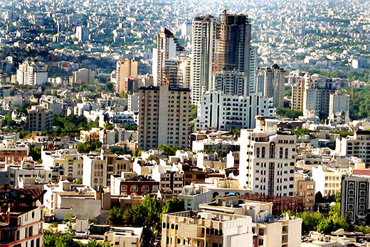 آپارتمان های نوساز مرکز تهران چند؟