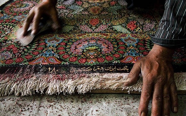 کاهش فروش فرش دستباف در فصل بهار