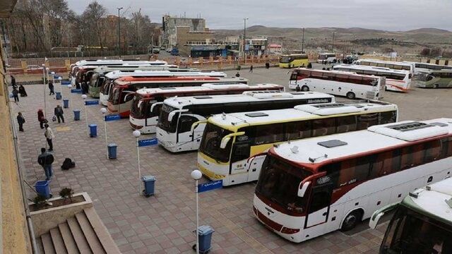 قیمت بلیت اتوبوس های برگشت زائران اربعین از مرز مهران اعلام شد