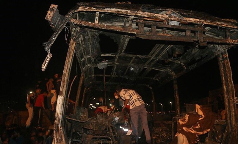 تصادف تانکر نفتکش و اتوبوس ارتباطی به سپاه ندارد 