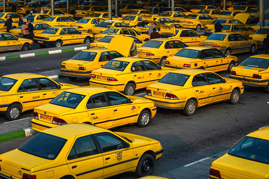 یک نوبت معاینه فنی رایگان برای تاکسی ها در تهران