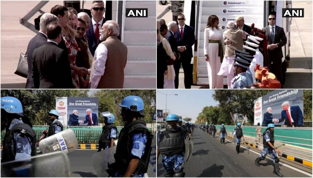 ترامپ وارد هند شد