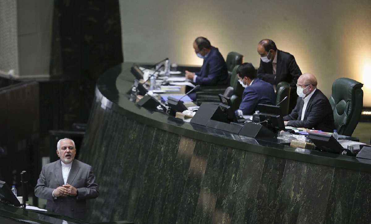 نشست علنی مجلس با حضور ظریف +عکس
