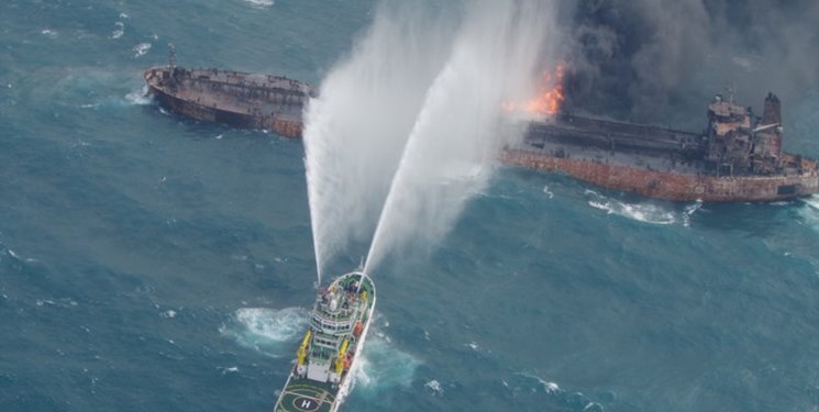 آتش سوزی در کشتی مسافری در سواحل کالیفرنیا