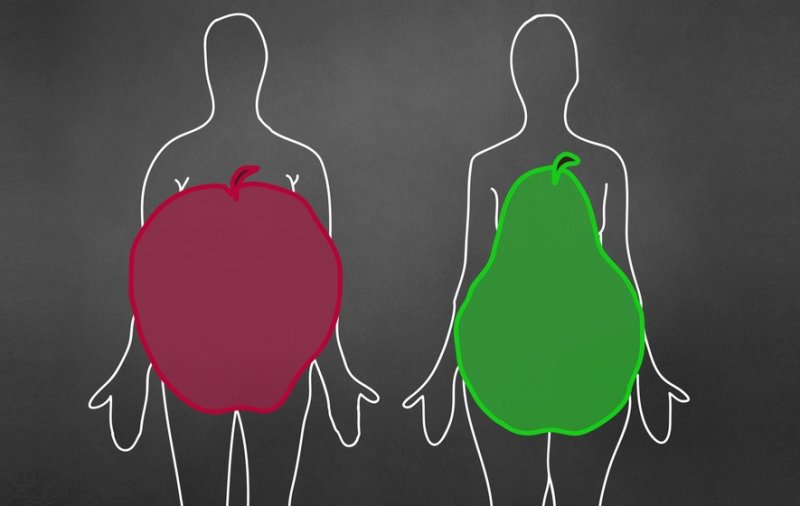 گلابی یا سیب، شکل بدن شما کدام است؟