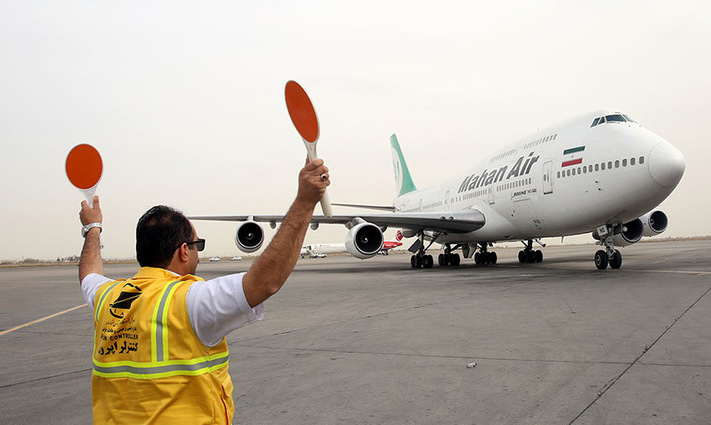 ترکیدن لاستیک هواپیما در فرودگاه مشهد