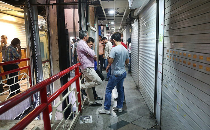 کسبه علاءالدین مغازه‌ها را بستند+ عکس