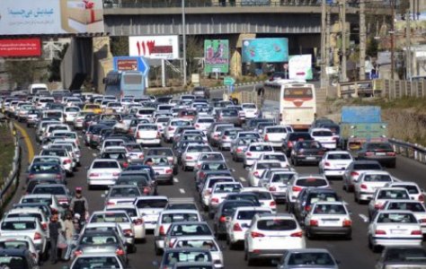 ثبت بلندترین آلودگی صوتی در پل فردیس آزادراه تهران - کرج