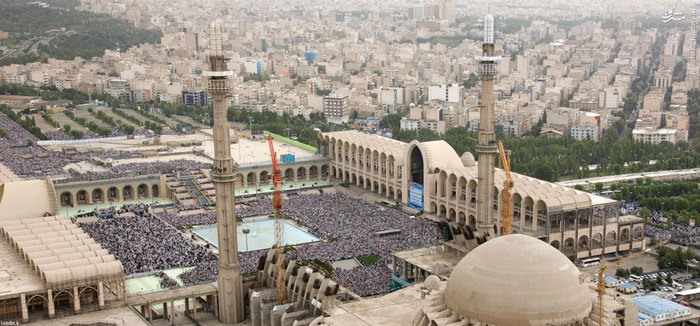 نمازجمعه تهران به مصلا می‌رود