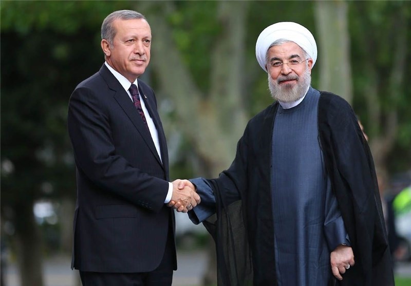  استقبال رسمی اردوغان از روحانی +فیلم 