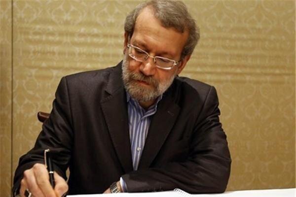 علی لاریجانی برای کاندیداتوری بیانیه داد