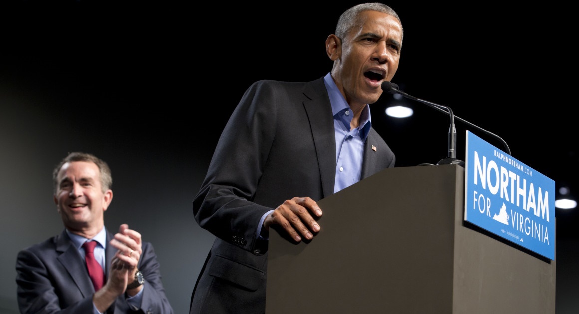 بازگشت اوباما به میدان سیاست +تصاویر