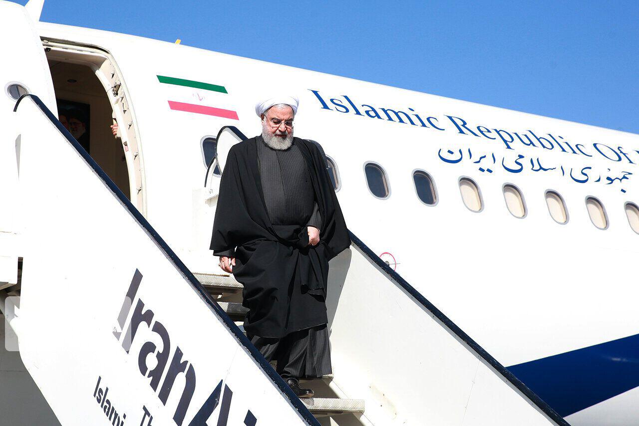روحانی توکیو را به مقصد تهران ترک کرد