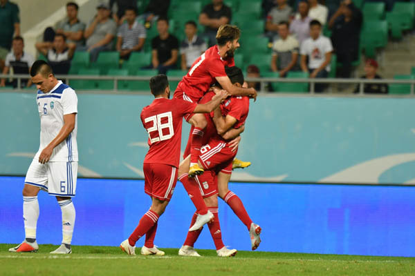 پیروزی تیم ملی فوتبال ایران برابر بولیوی