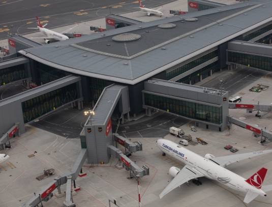 تصاویری از فرودگاه جدید استانبول