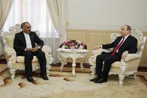 دیدار سفیر ایران با رئیس مجلس نمایندگان تاجیکستان