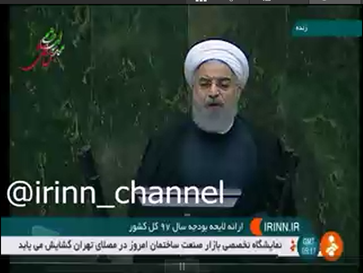 روحانی: در تمام سال‌های دولت یازدهم اقتصاد کشور رشد کرد +فیلم