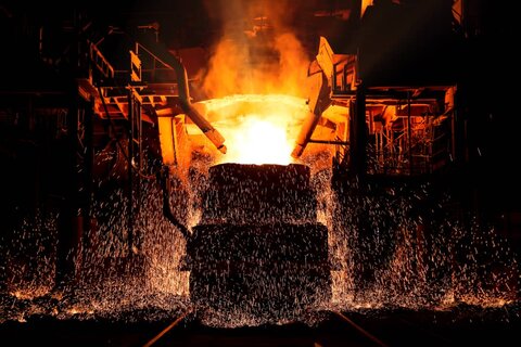 تولید شمش فولاد رکورد زد