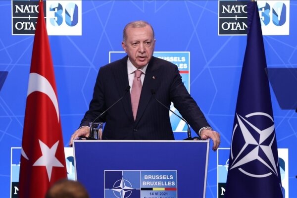 اردوغان: مرزهای ترکیه مرزهای ناتو هستند