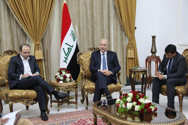 اظهار نظر رییس‌جمهور عراق درباره سفر روحانی به کشورش