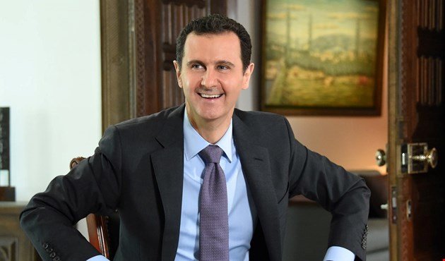 حضور بشار اسد در کاخ ریاست جمهوری +فیلم