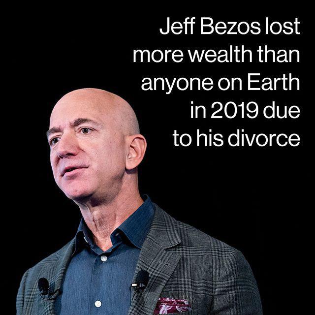 چه کسی در سال2019 بیشترین پول را از دست داد؟ / پر ضررترین طلاق جهان