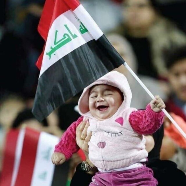 تصویری جالب از دیدار ایران و عراق  +عکس