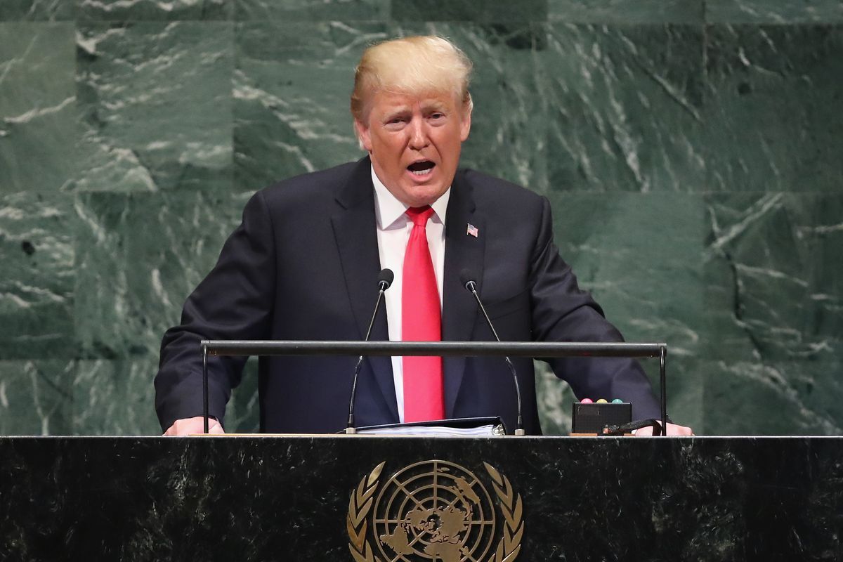 ترامپ: با موضوع ایران به سازمان ملل می‌روم