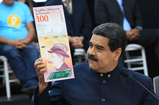 به جای ۳صفر، ۵صفر از پول ونزوئلا حذف خواهد شد
