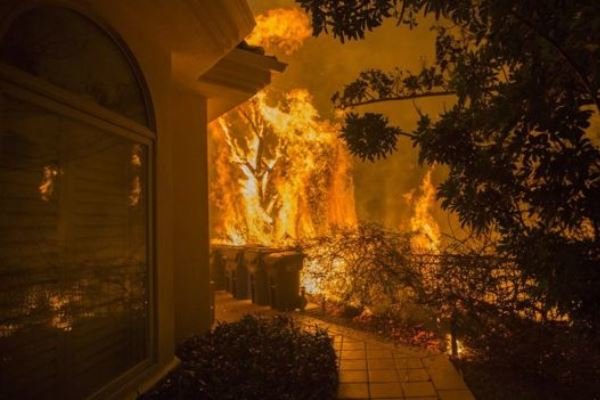 آتش در کالیفرنیا ۹ قربانی گرفت