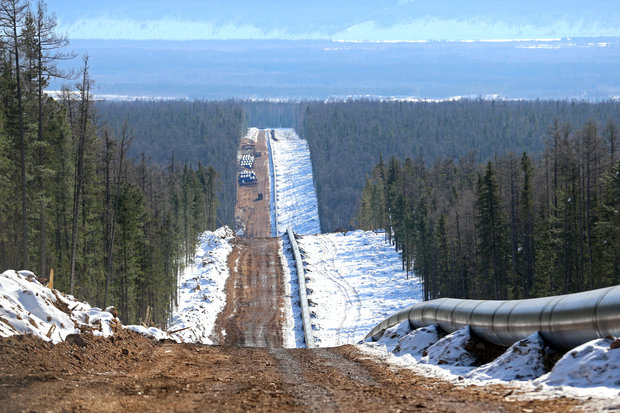 روسیه برای توسعه صادرات گاز به چین ۱.۵میلیارد دلار لوله می‌خرد