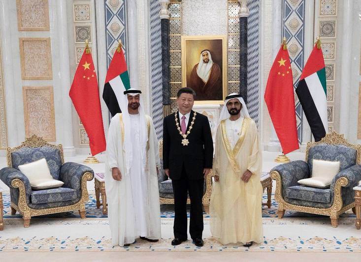  هدیه خاص اماراتی ها به رئیس جمهور چین +تصاویر
