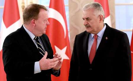 دانمارک نخست وزیر ترکیه را نمی‌پذیرد