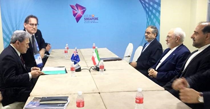 رایزنی وزیران امورخارجه ایران و استرالیا در مورد مسائل کنسولی میان دو کشور