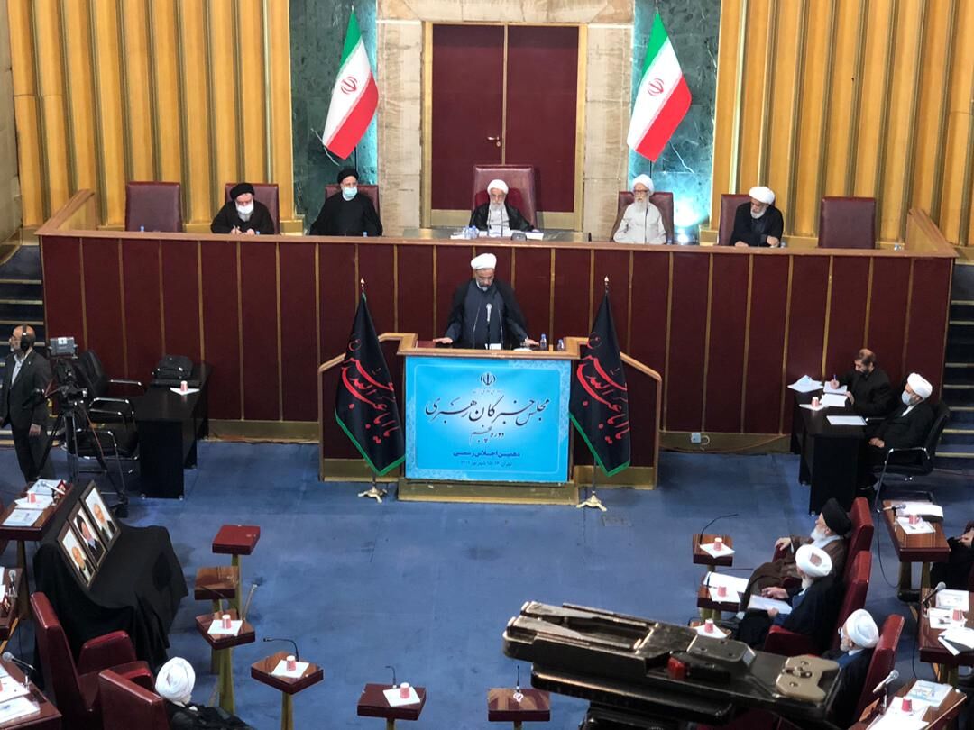 حضور حسن روحانی در اجلاسیه امروز مجلس خبرگان رهبری + تصاویر