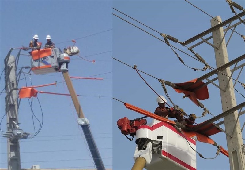 وضعیت شبکه برق در مناطق زلزله‌زده پایدار است