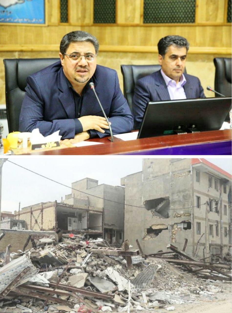 بازسازی مناطق زلزله‌زده کرمانشاه با سرعت انجام شود