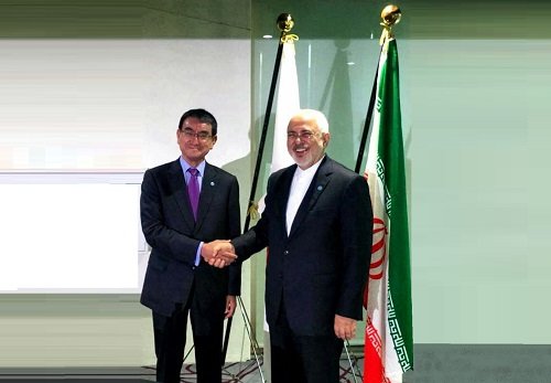 دیدار وزیران خارجه ایران و ژاپن +عکس