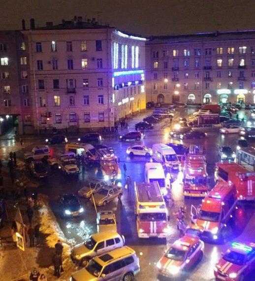 وقوع انفجار در سن پترزبورگ روسیه +عکس