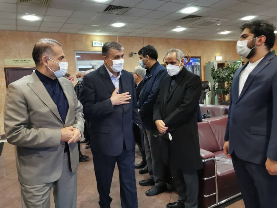 رییس سازمان انرژی اتمی ایران وارد مسکو شد