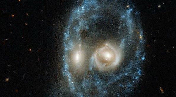 شکار جالب تلسکوپ هابل +عکس