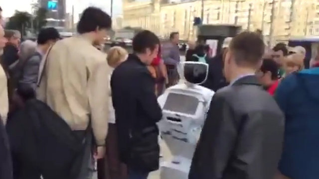 فرار روبات روسی از آزمایشگاه +عکس
