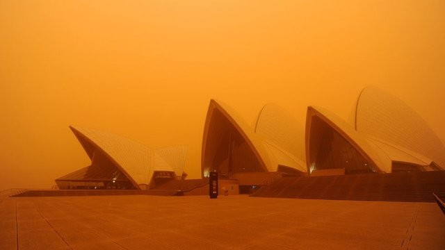 طوفان شن استرالیا را درنوردید +عکس