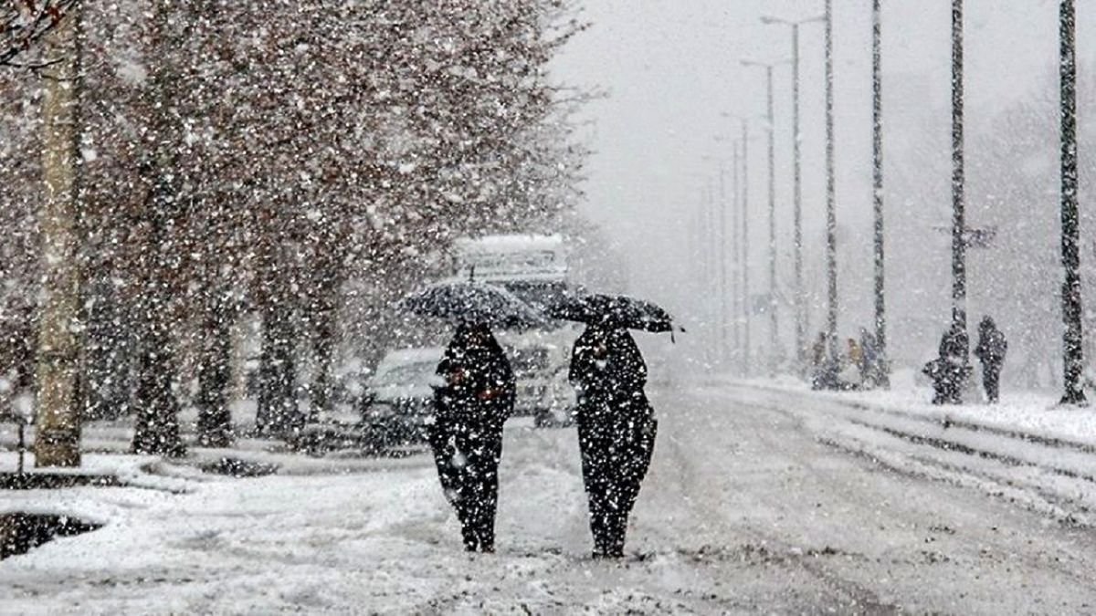 احتمال بارش برف سنگین در تهران + عکس