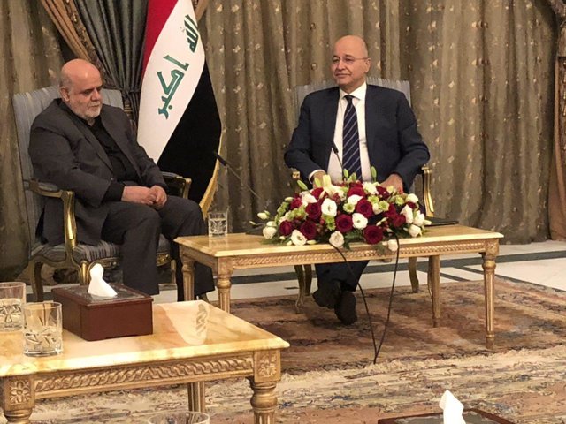 رایزنی سفیر ایران با رییس‌جمهور جدید عراق
