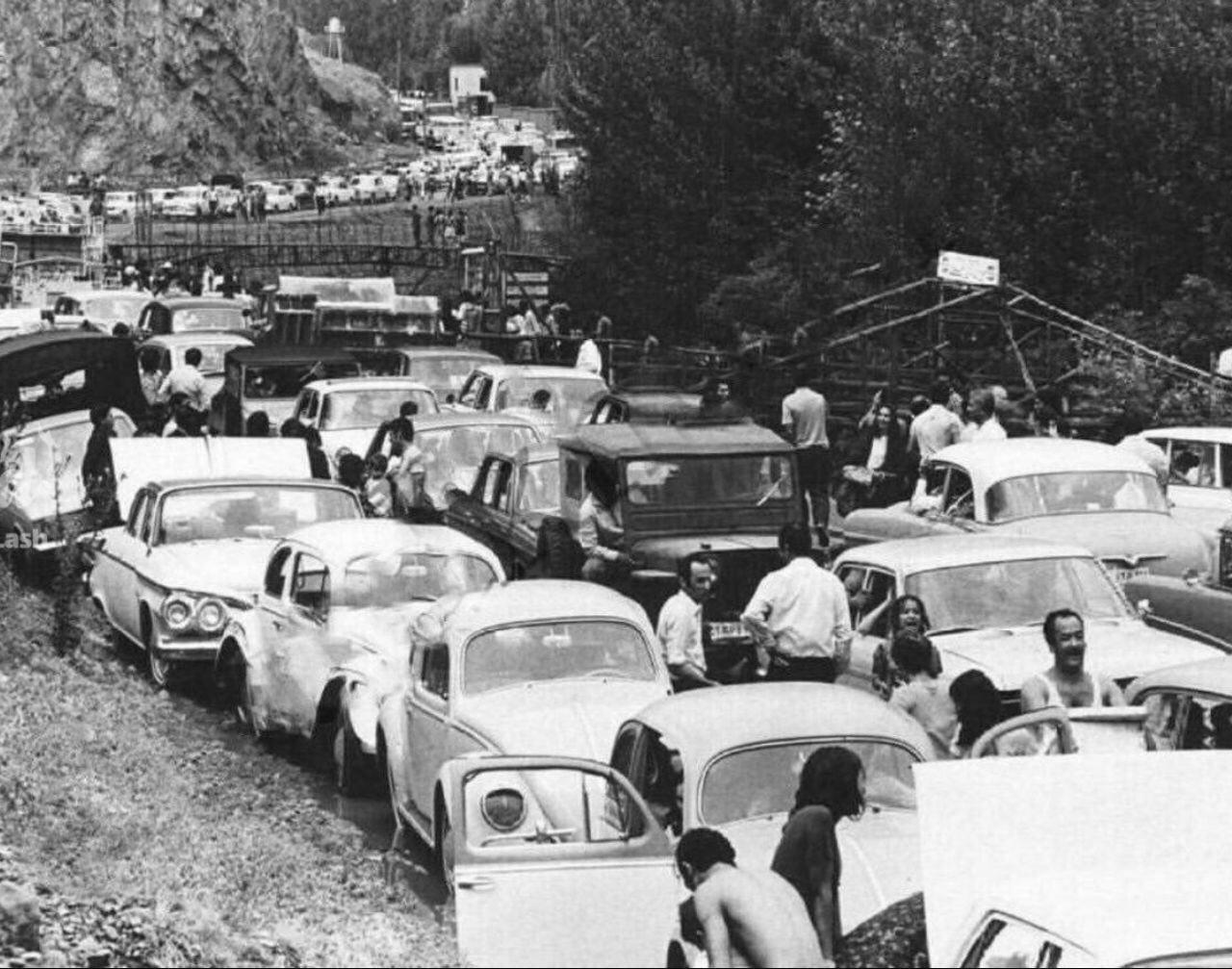 جاده چالوس در دهه‌۴۰ +عکس