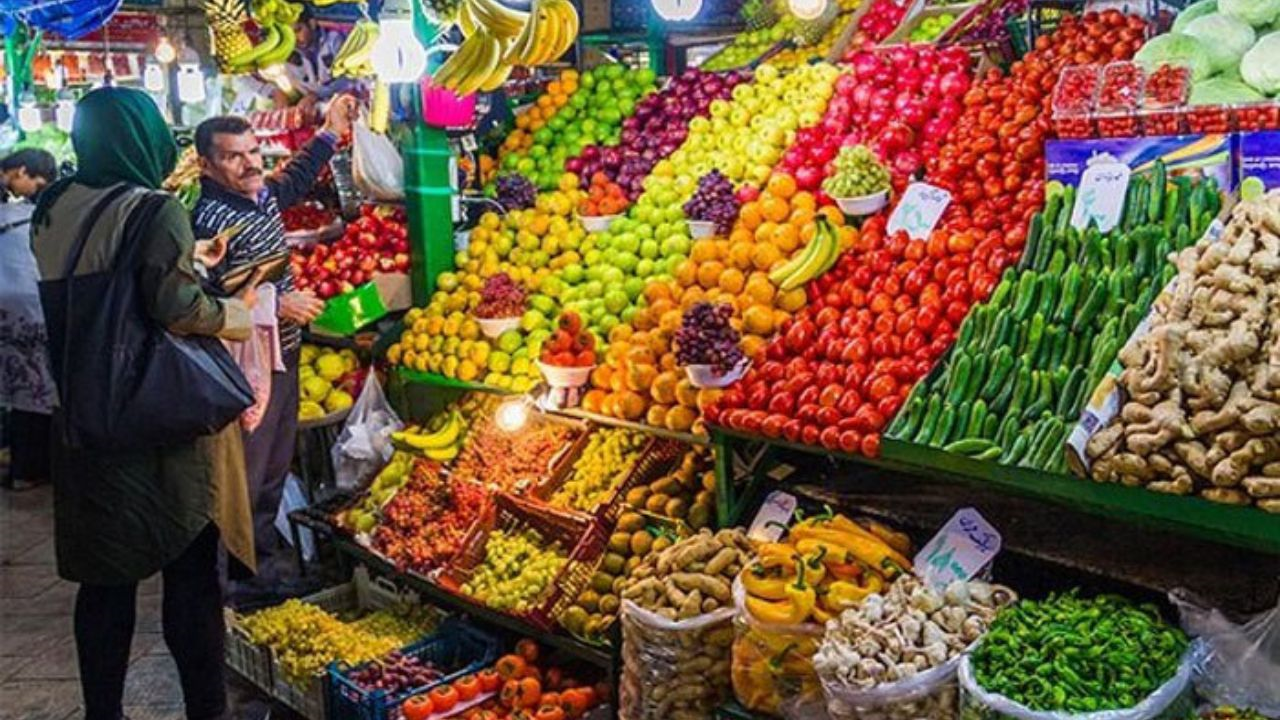 قیمت جدید انواع میوه فصل و سبزی