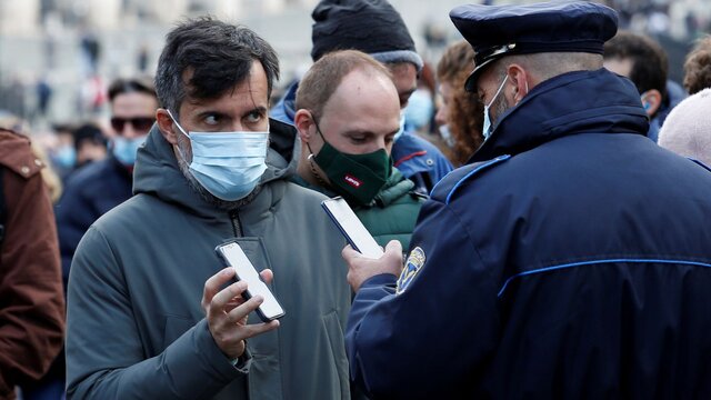 بستری افراد واکسینه نشده در ایتالیا افزایش یافت